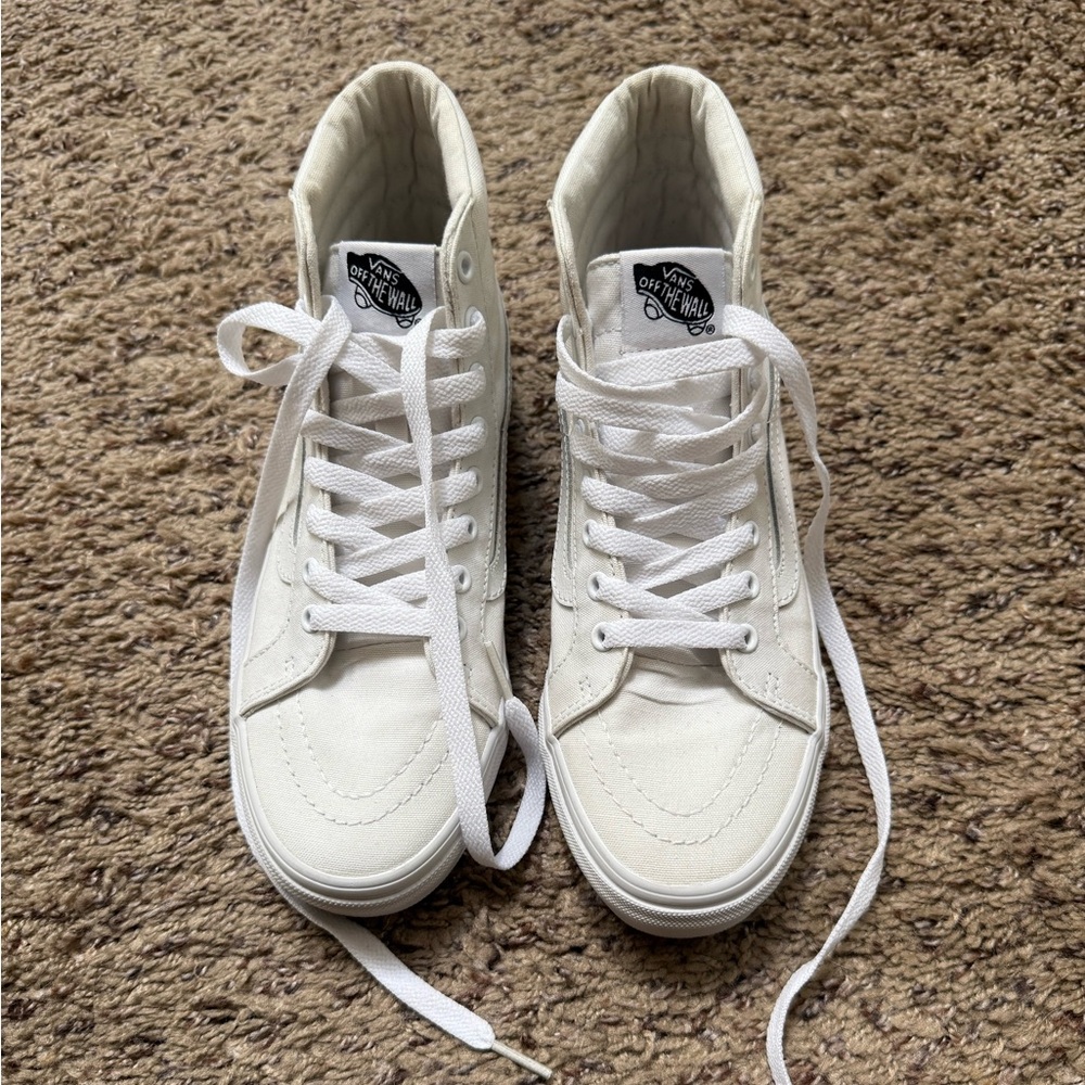 Vans Classic White Canvas High-Tops